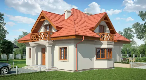 Ceglasty dach jaki kolor elewacji - idealne połączenia kolorów dla Twojego domu