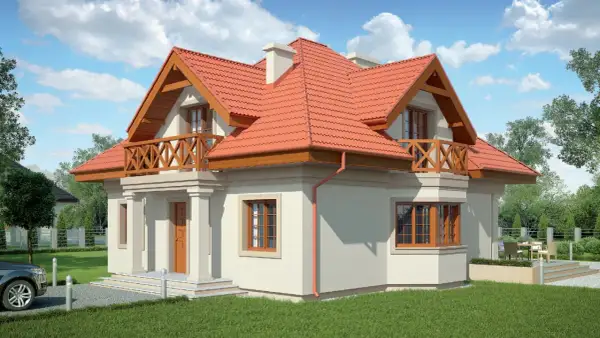 Ceglasty dach jaki kolor elewacji - idealne połączenia kolorów dla Twojego domu